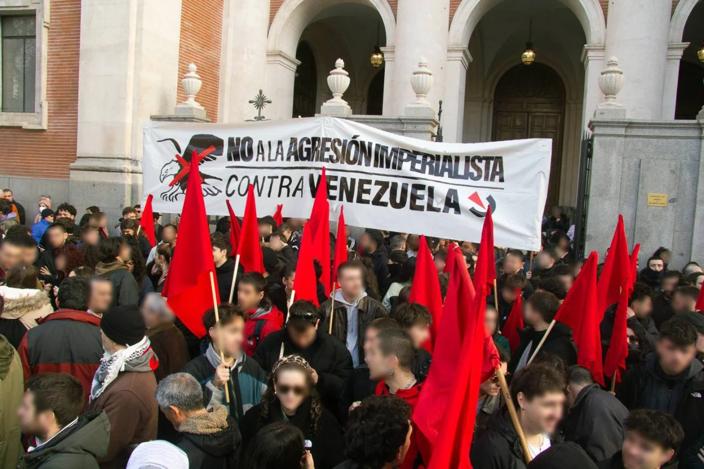 Concentraciones contra la agresión imperialista a Venezuela