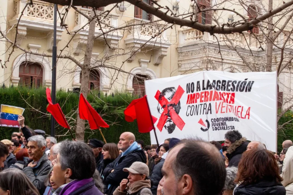 Concentraciones contra la agresión imperialista a Venezuela