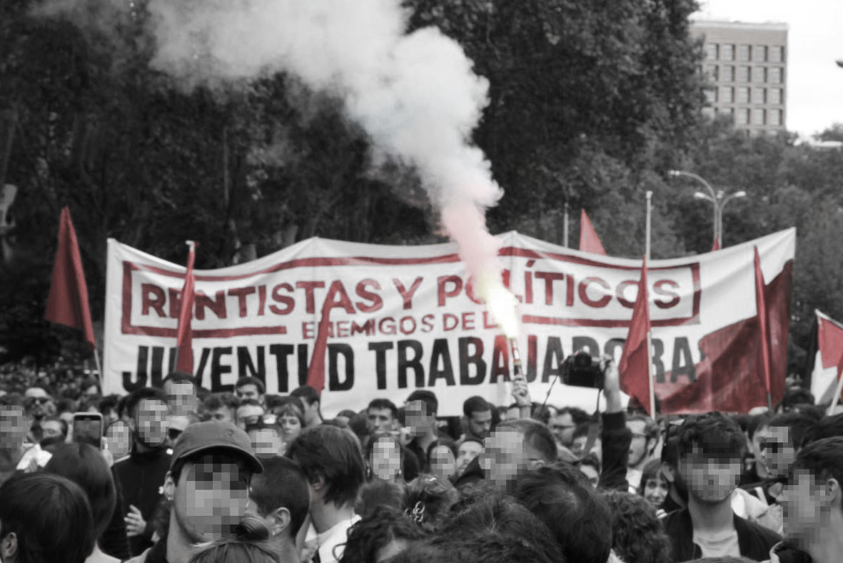 Manifestación por la vivienda en Madrid